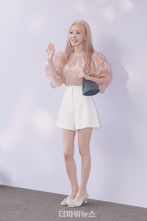 산다라박,포토월행사