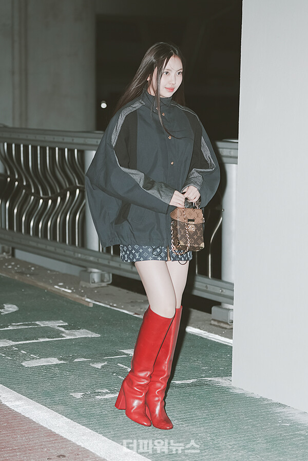 뉴진스혜인,포토월행사