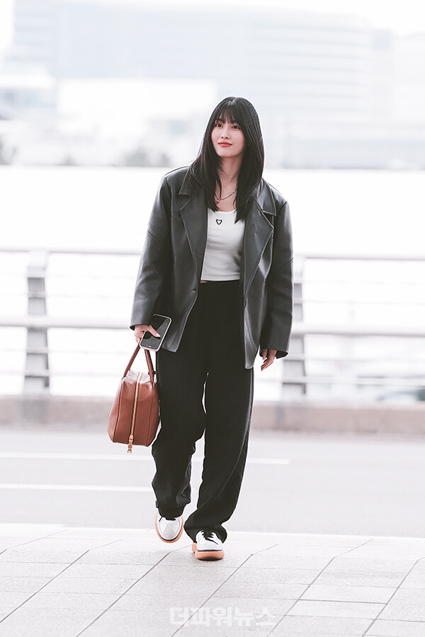 트와이스모모,인천국제공항출국