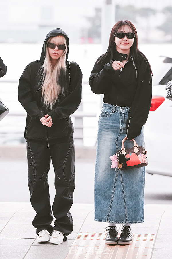 트와이스채영-니연,인천국제공항출국