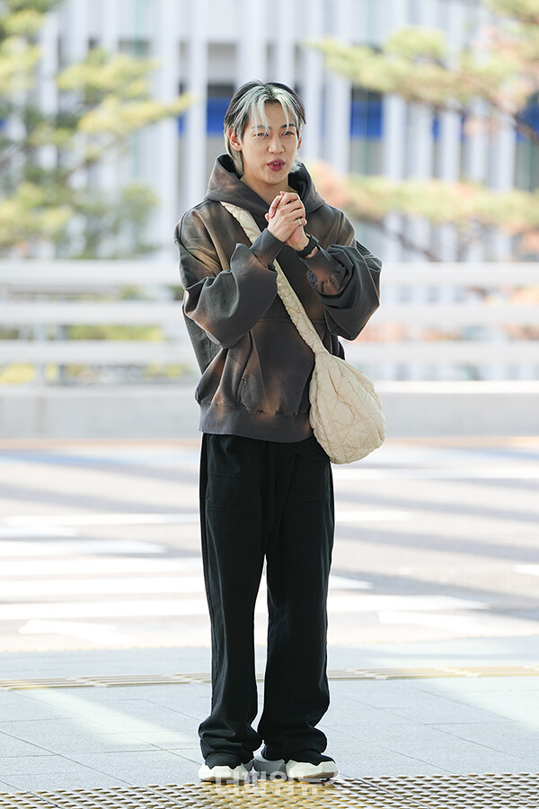 뱀뱀,인천국제공항출국