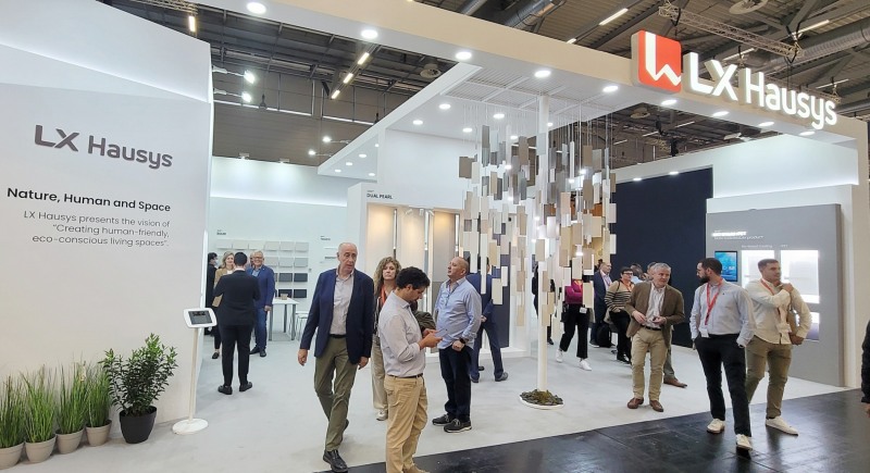 LX하우시스 인터줌 참가.(사진=LX하우시스)