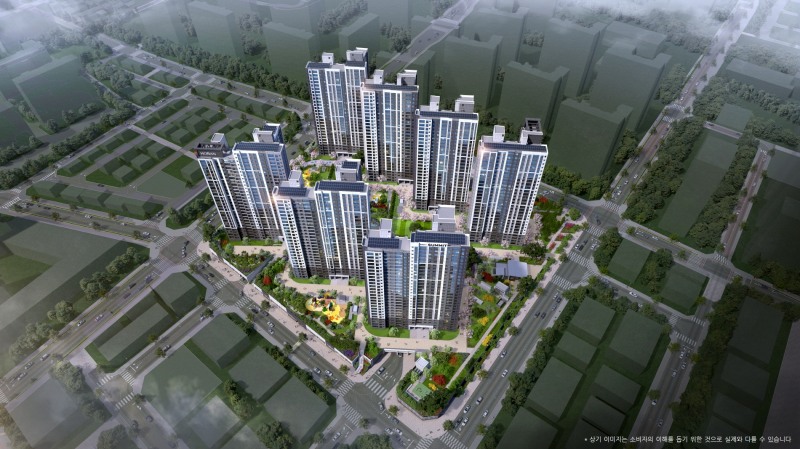 호반써밋 검단신도시 AB19블록 조감도