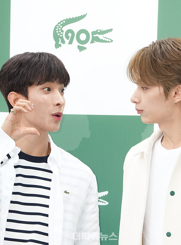 세븐틴도겸-준,포토월행사