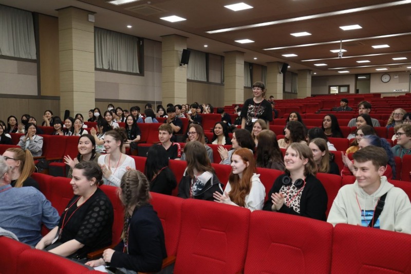 한빛고등학교 초청 교류 환영식 개최