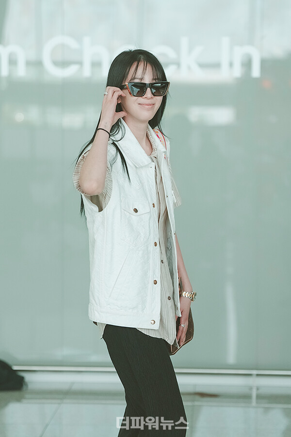 아이린,인천국제공항출국