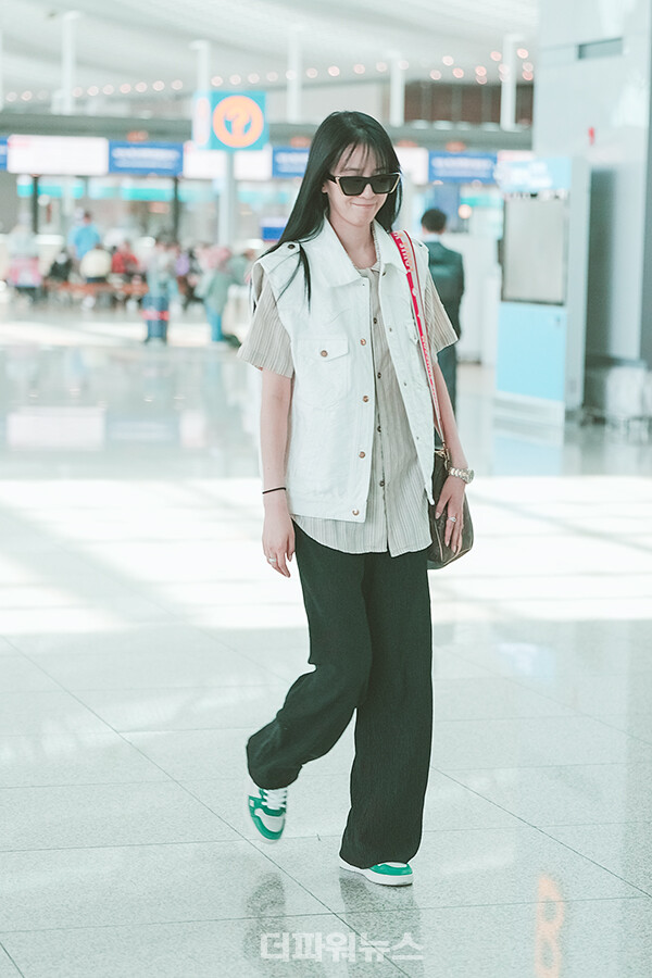 아이린,인천국제공항출국