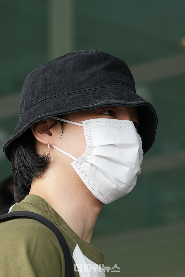 방탄소년단지민,인천국제공항출국