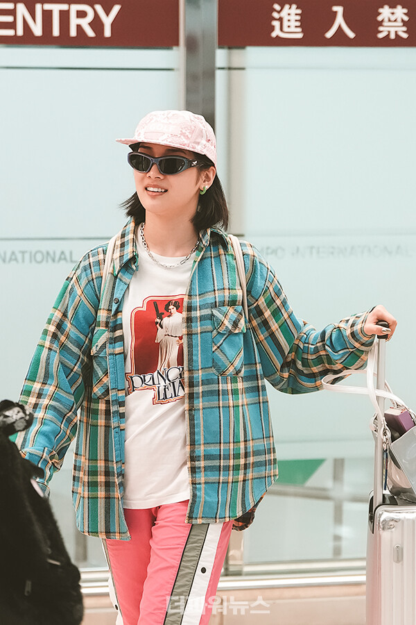 엑스지(XG)주린,김포국제공항입국