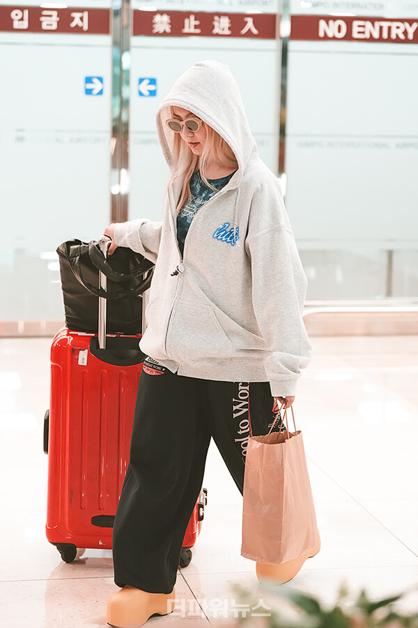 엑스지(XG)히나타,김포국제공항입국