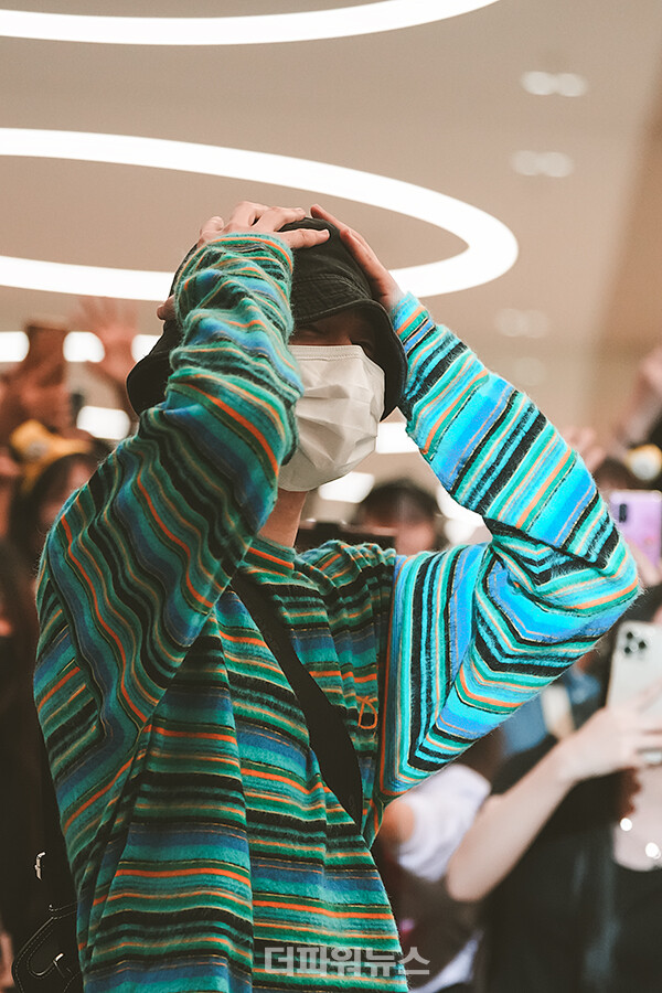 방탄소년단지민,인천국제공항입국