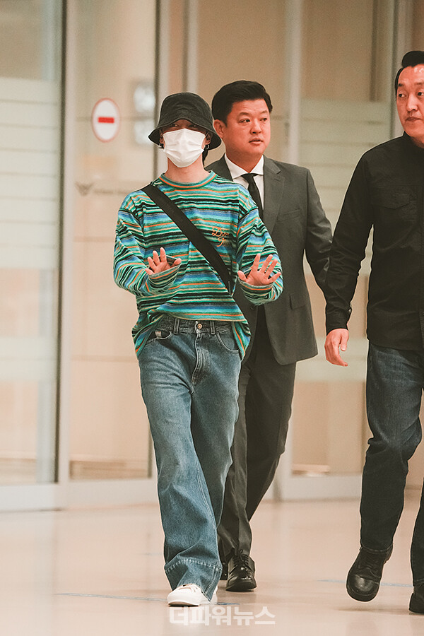 방탄소년단지민,인천국제공항입국