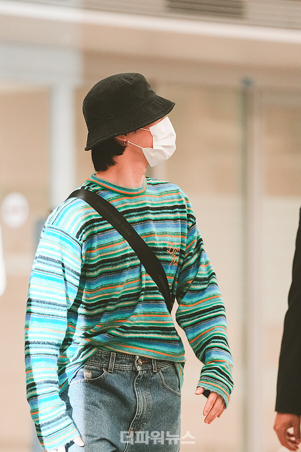 방탄소년단지민,인천국제공항입국