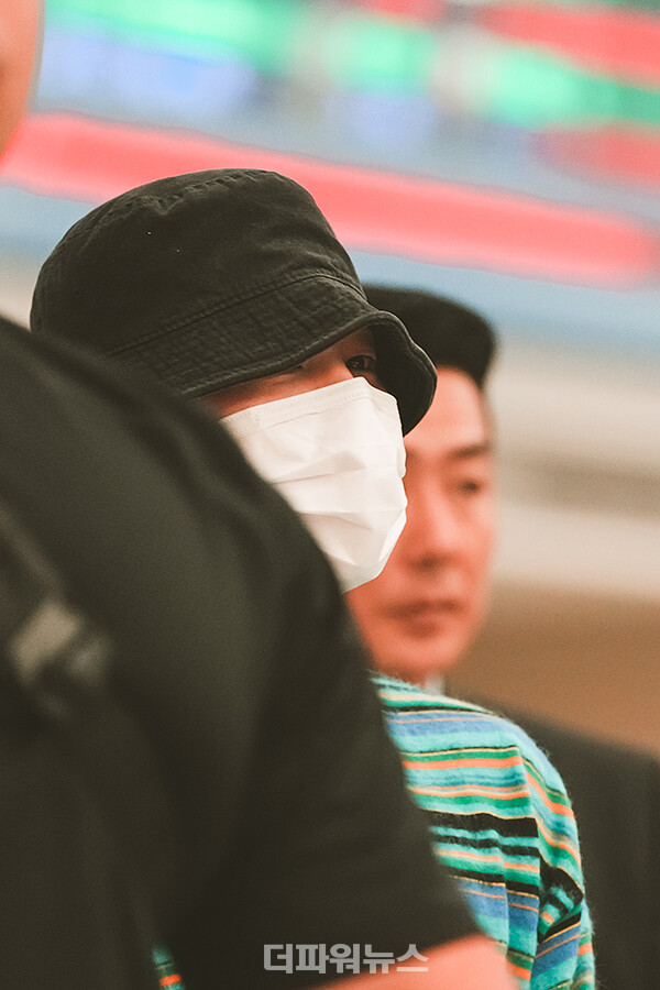 방탄소년단지민,인천국제공항입국