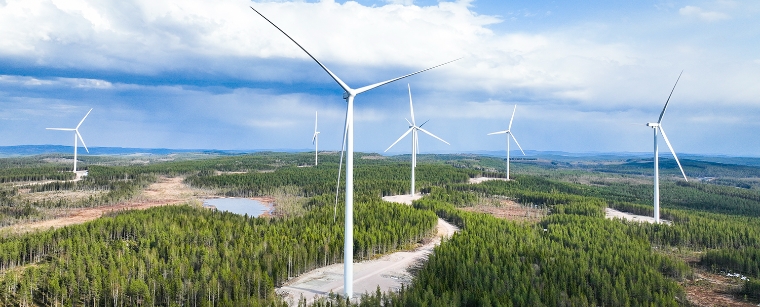 스웨덴 구바버겟 풍력 전경. 사진=중부발전