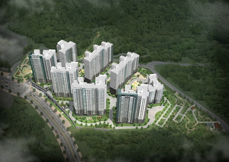 서울대벤처타운역 푸르지오 조감도.(사진=대우건설)