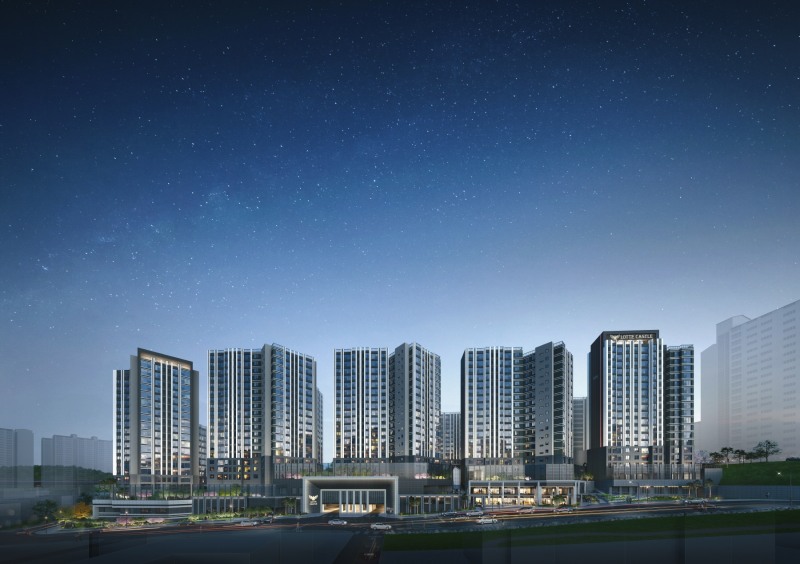 청량리 롯데캐슬 하이루체 투시도.(사진=롯데건설)