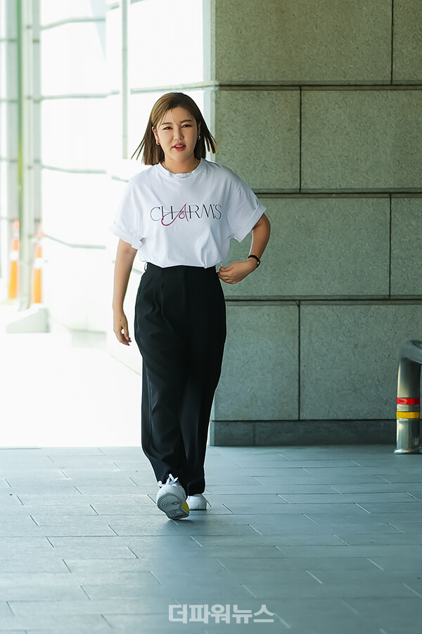 송가인,KBS방송국출근길