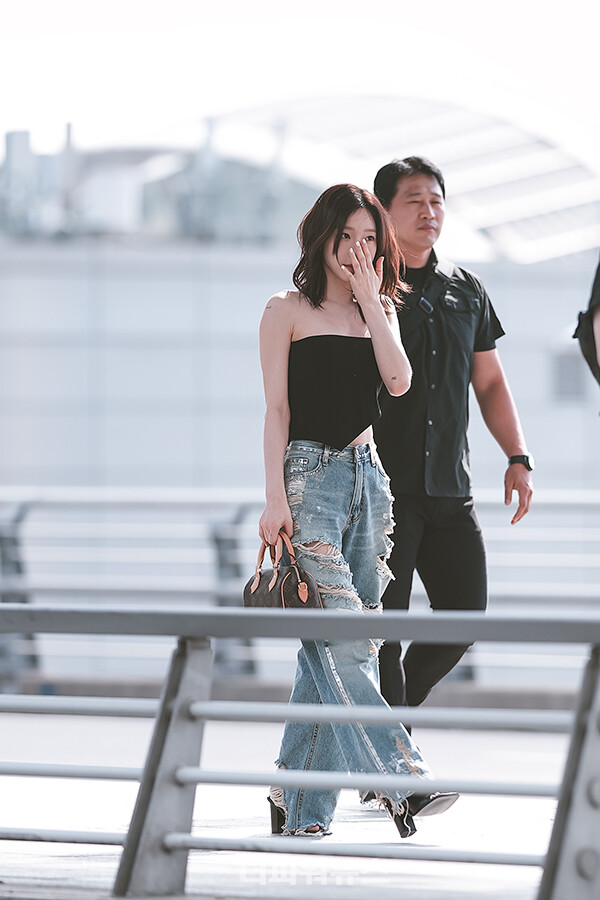 태연,인천국제공항출국