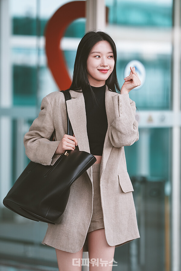 문가영,인천국제공항출국