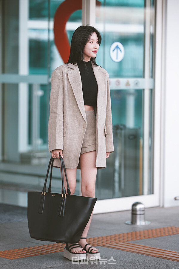 문가영,인천국제공항출국