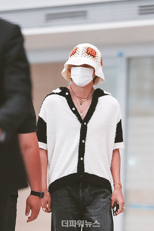 방탄소년단뷔,인천국제공항입국