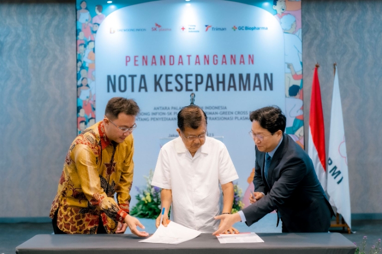 GC녹십자, 인도네시아 적십자·제약사와 혈액제제 사업 업무협약 체결
