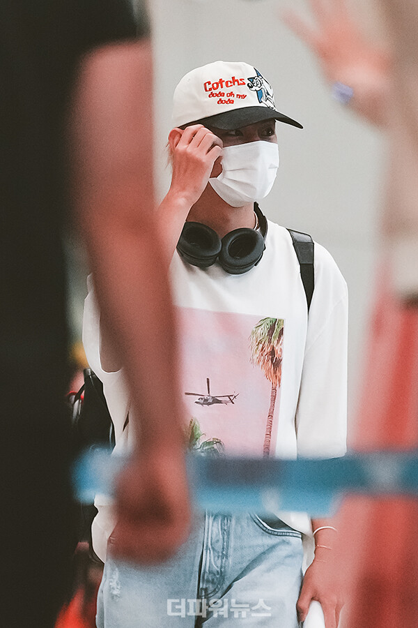 방탄소년단뷔,인천국제공항입국