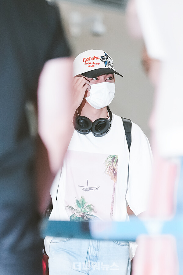 방탄소년단뷔,인천국제공항입국