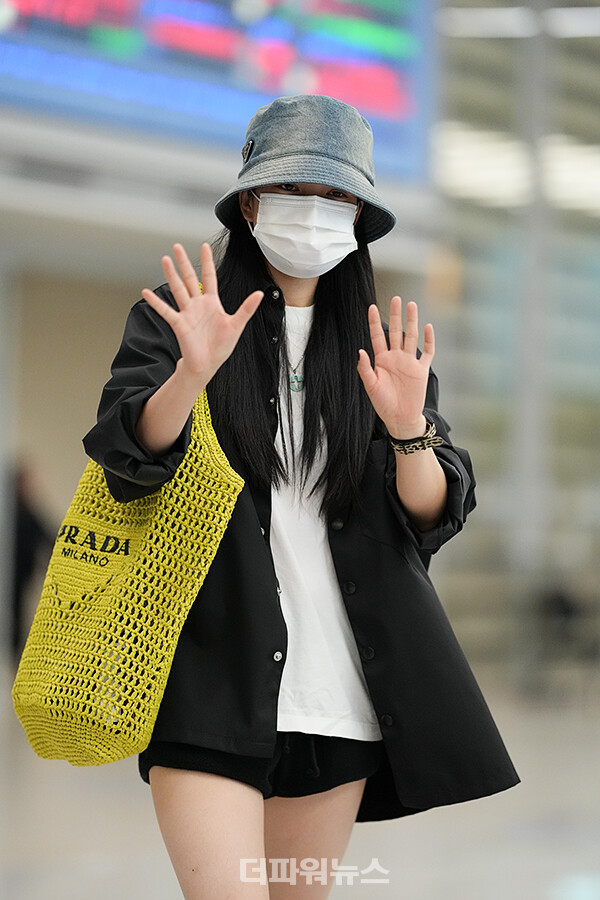 김태리,인천국제공항입국