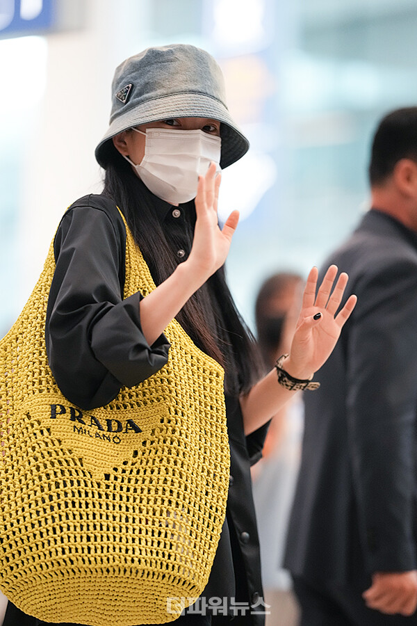 김태리,인천국제공항입국