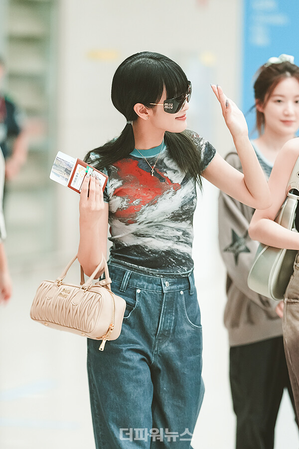 여자아이들민니,인천국제공항입국