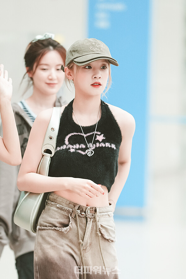 여자아이들우기,인천국제공항입국