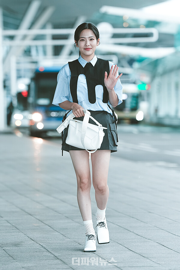 조아람,인천국제공항출국
