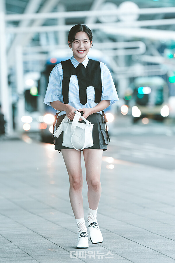 조아람,인천국제공항출국