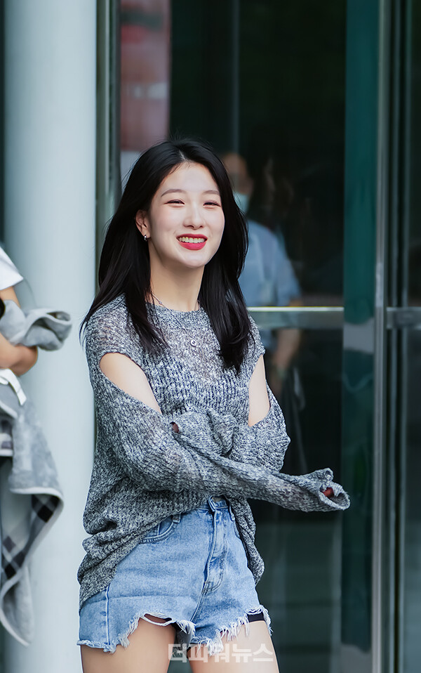 프로미스나인이서연,SBS방송국퇴근길