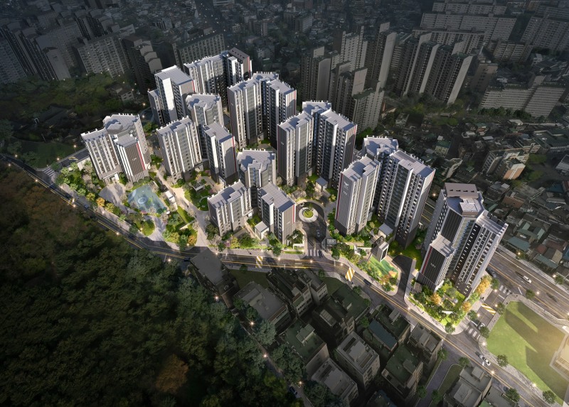 청량리 롯데캐슬 하이루체 조감도.(사진=롯데건설)