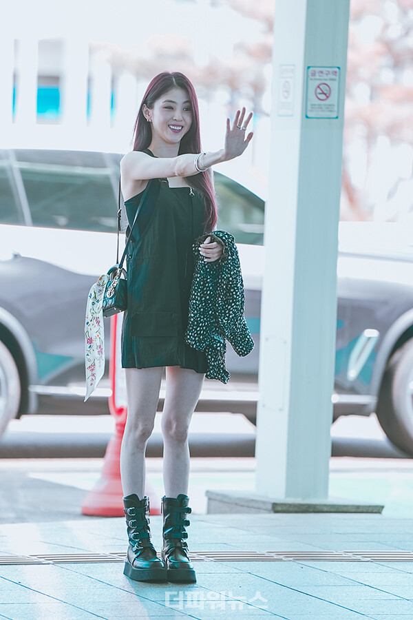 한소희,인천국제공항출국