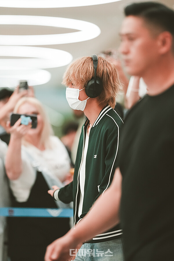 방탄소년단뷔,인천국제공항입국