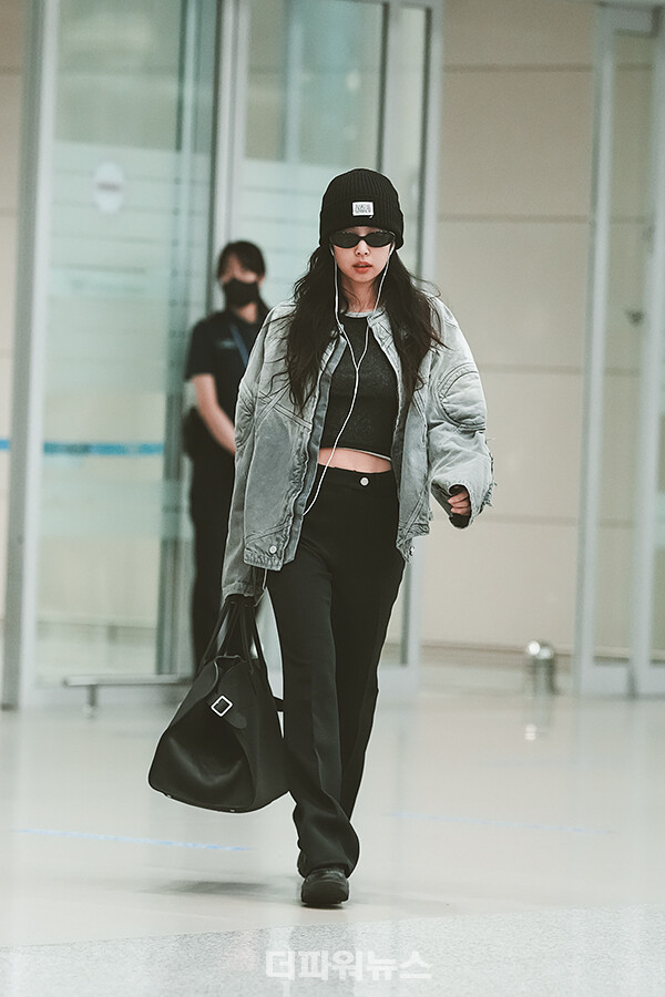 블랙핑크제니,인천국제공항입국