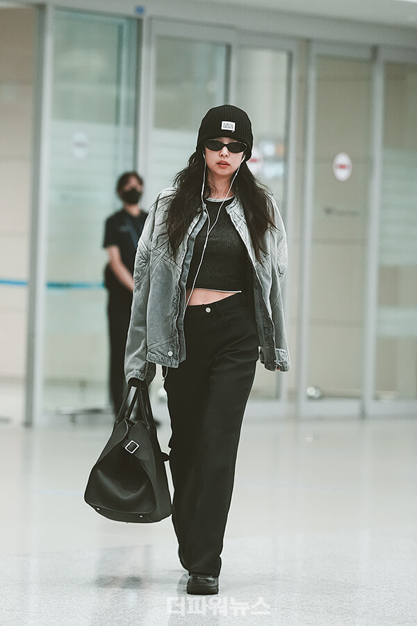 블랙핑크제니,인천국제공항입국