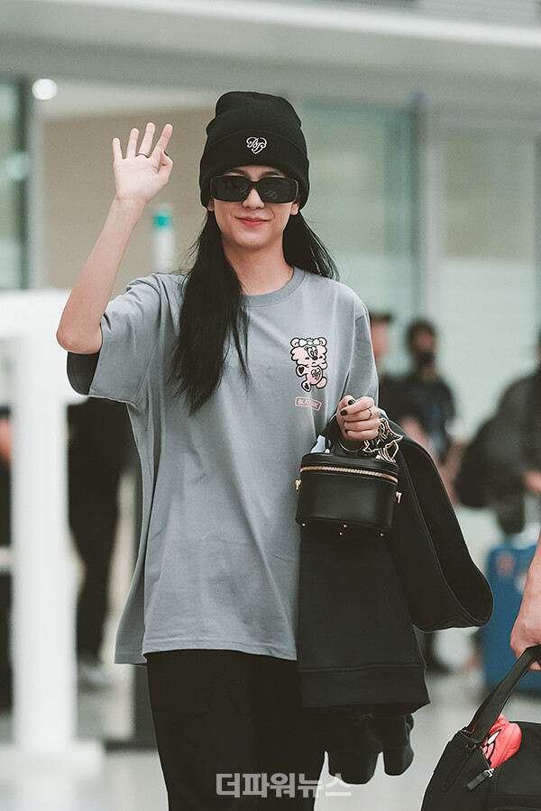블랙핑크지수,인천국제공항입국