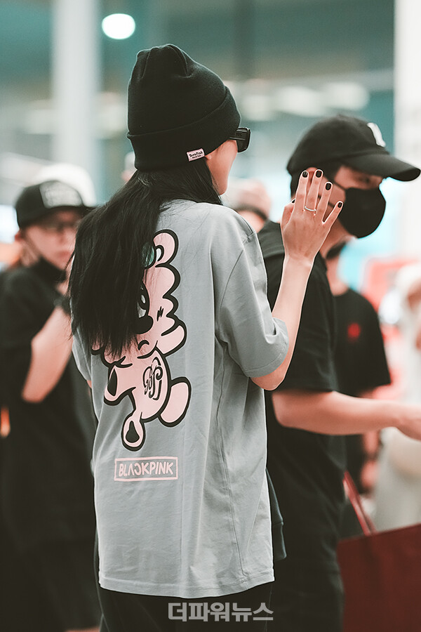 블랙핑크지수,인천국제공항입국