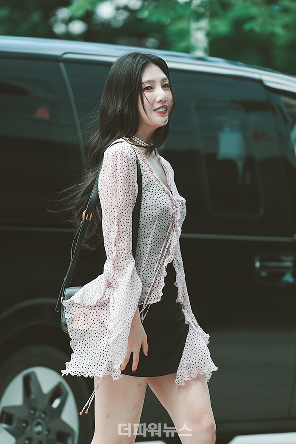 레드벨벳조이,SBS방송국출근길