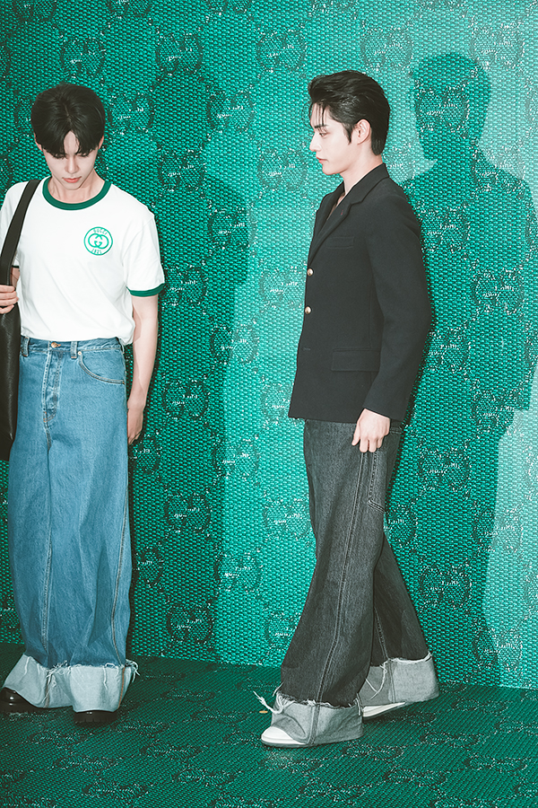 제로베이스원성한빈-김지웅,포토월행사