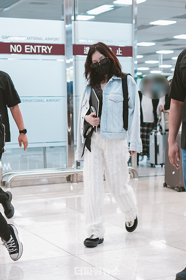 태연,김포국제공항입국