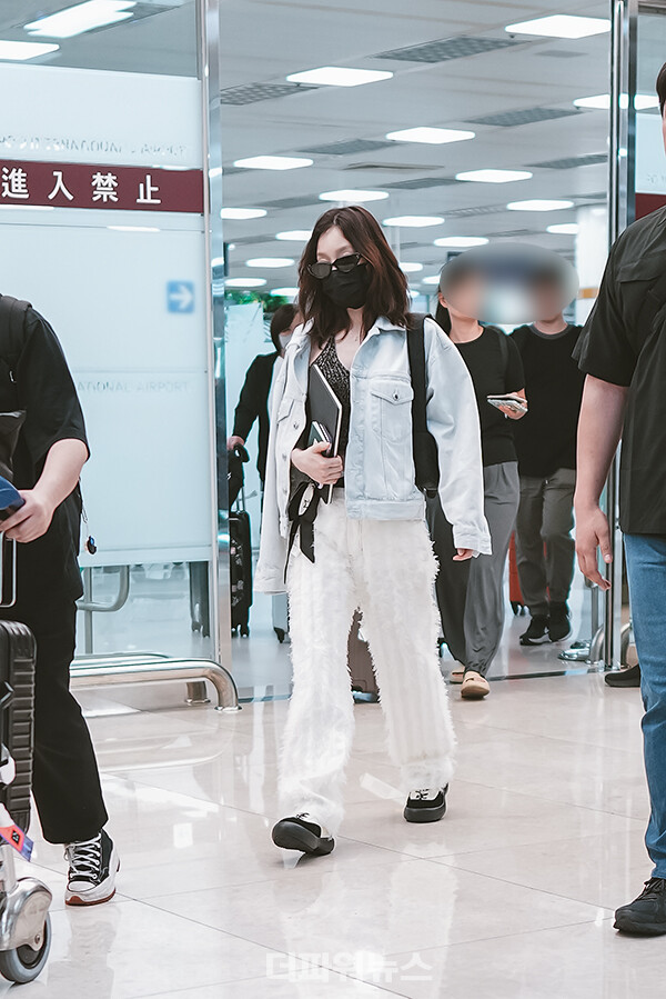 태연,김포국제공항입국