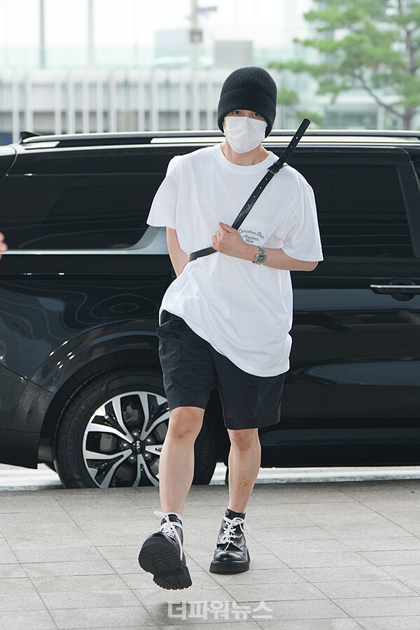 방탄소년단지민,인천국제공항출국