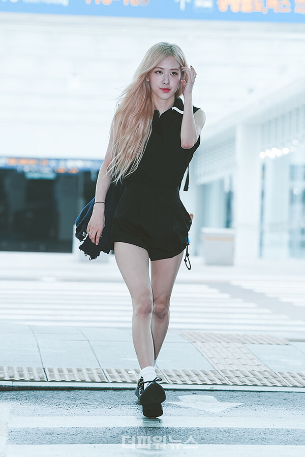 블랙핑크로제,인천국제공항출국