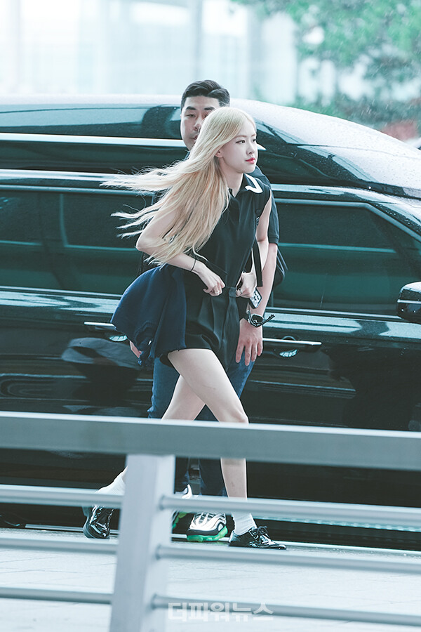 블랙핑크로제,인천국제공항출국